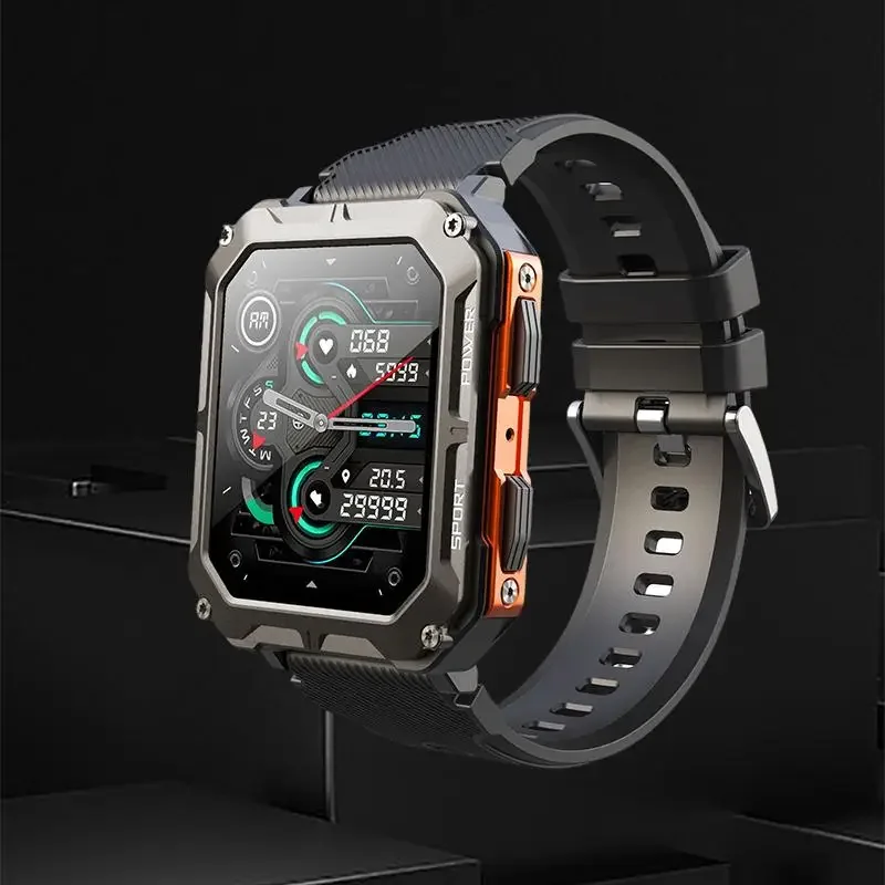 

C20PRO Smart Watch - The Ultimate Three-Proof Calling Watch with Heart Rate and Blood Pressure MonitoringIntroducing the C20PRO