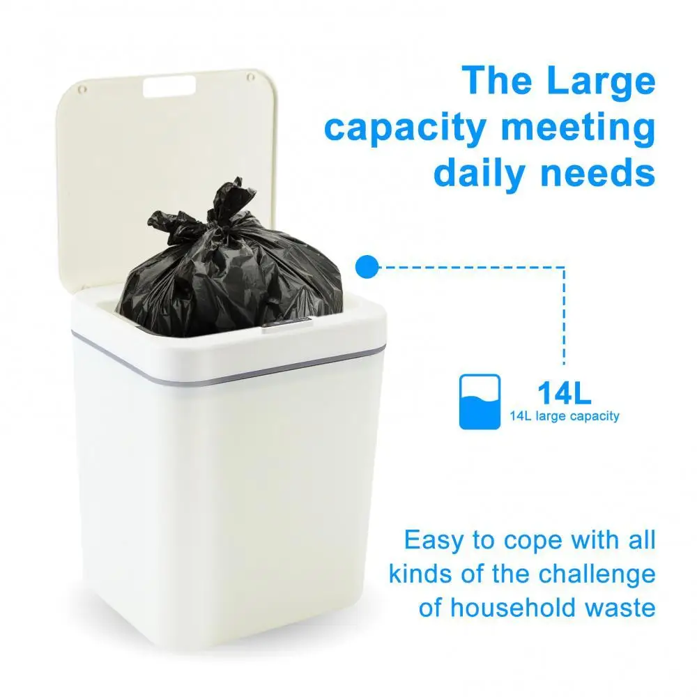 

Мусорная корзина с индуктивным ИК-датчиком, 14 л