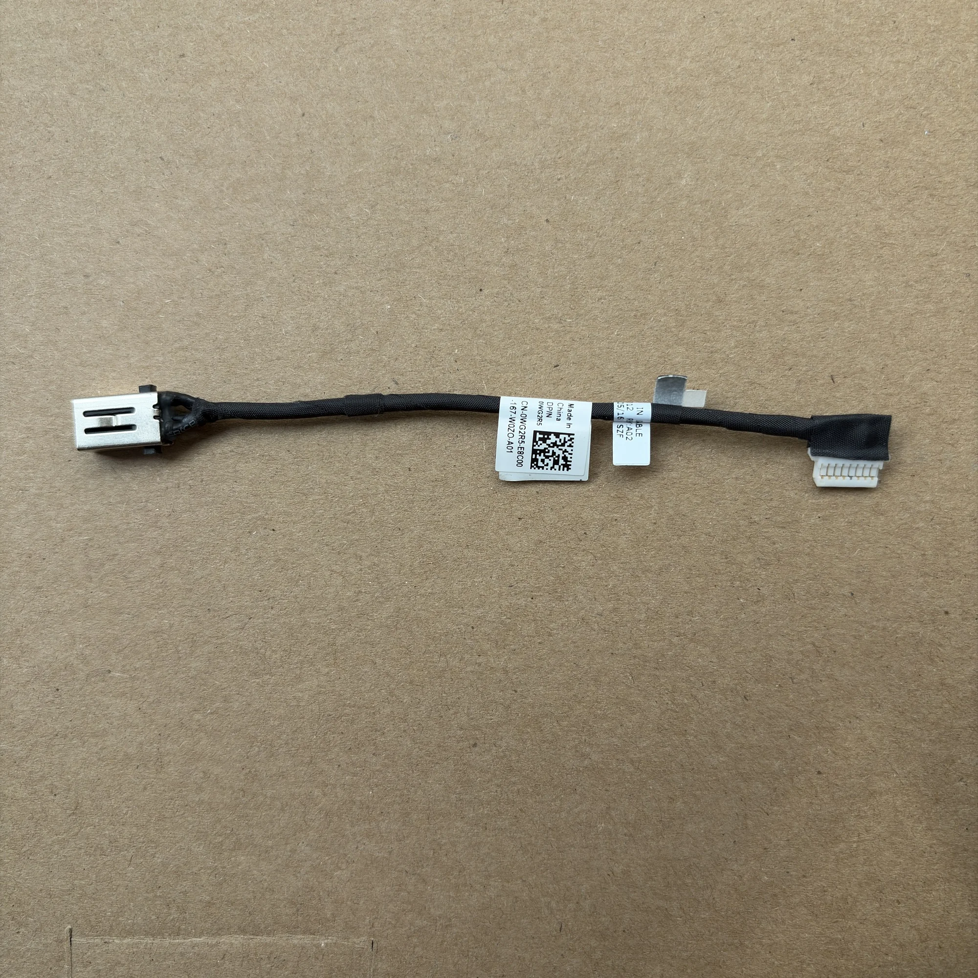 Фото Для Dell Latitude 3320 DC: новый кабель-разъем питания (шлейф) WG2R5 0WG2R5 450.0nb04.0002 №3