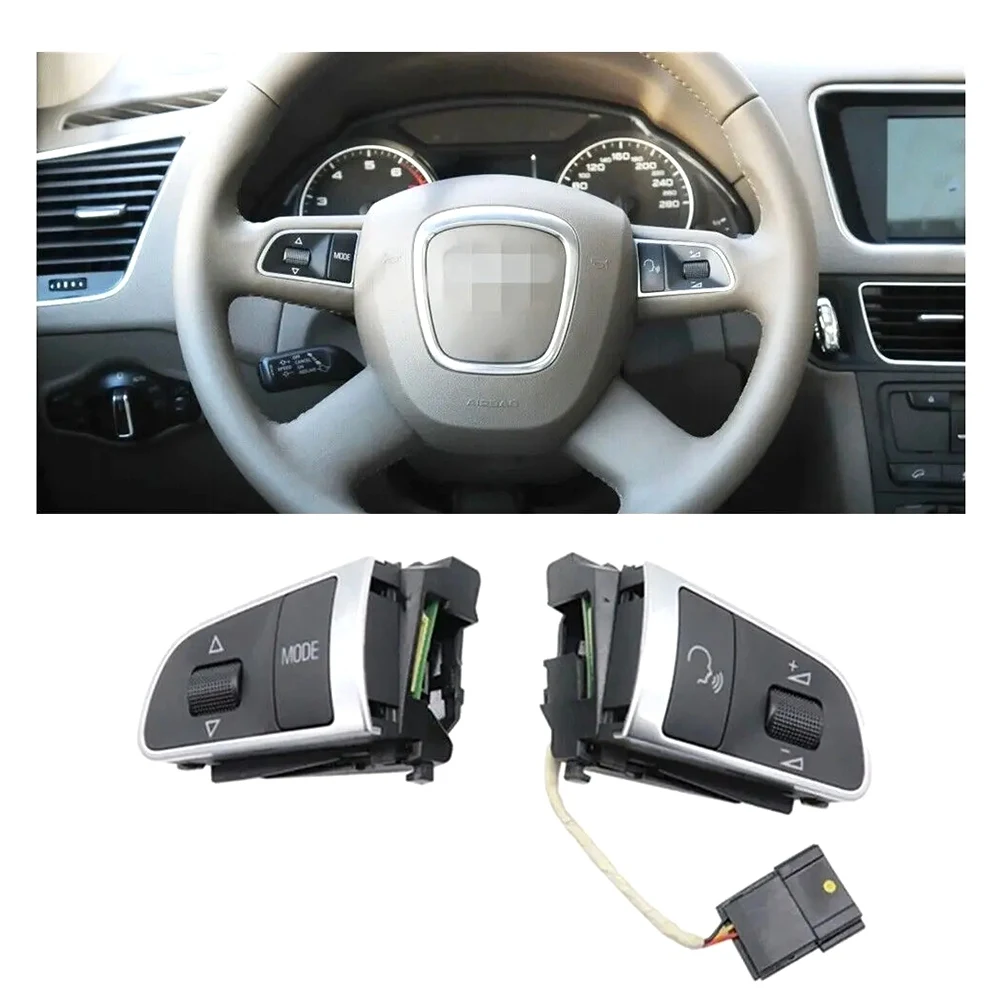 Правый переключатель управления громкостью на руль MFSW для Q5 Q7 A3 A4 A5 A8L A7 A6 LHD 4E0951527AE