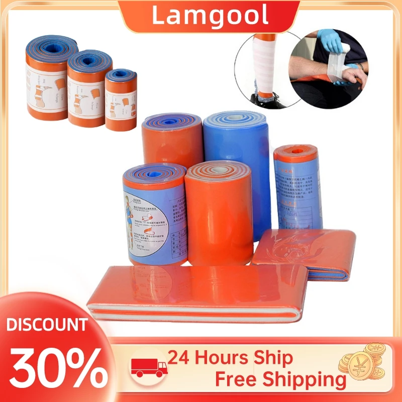 

Outdoor First Aid Rolling Splint Washable Polymer Medical Survival Splint Bandage Roll Emergency Fracture Fixed Bandage Rescue