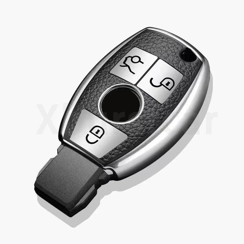 

Кожаный чехол для автомобильного ключа из ТПУ для Mercedes Benz A B C E Class GLS GLA GLK GLC CLS CLA AMG W204 W205 W212 W463 W176