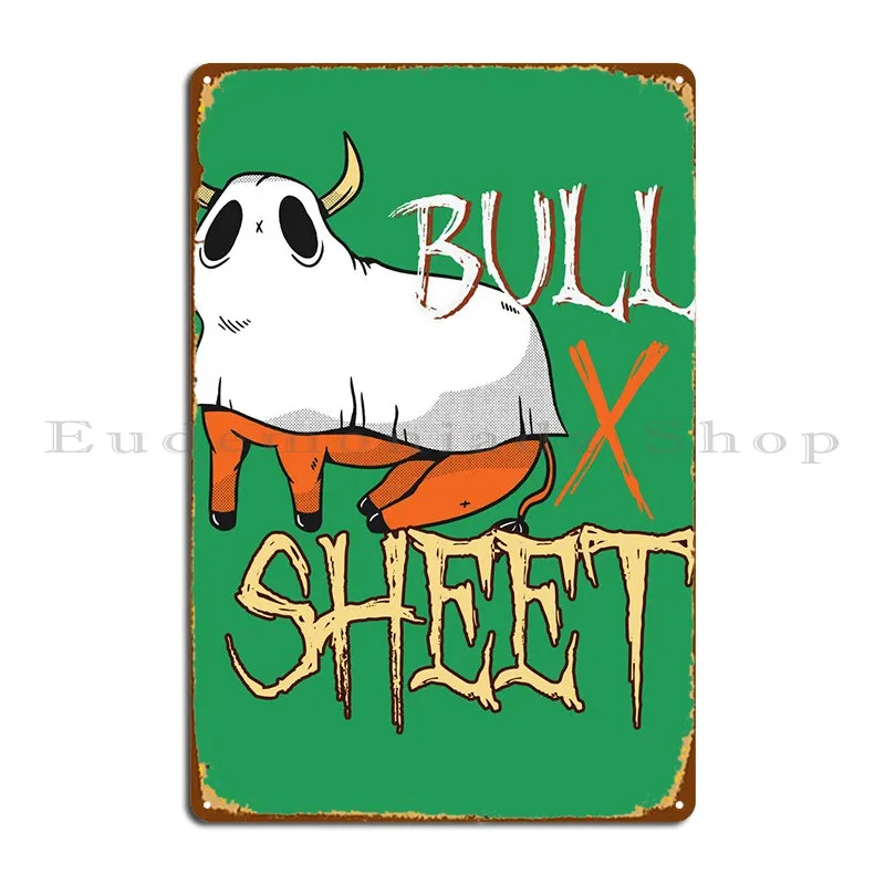 

Металлический знак Ghost Ox, декоративный плакат, персонаж на заказ, настенная пещера, жестяной плакат