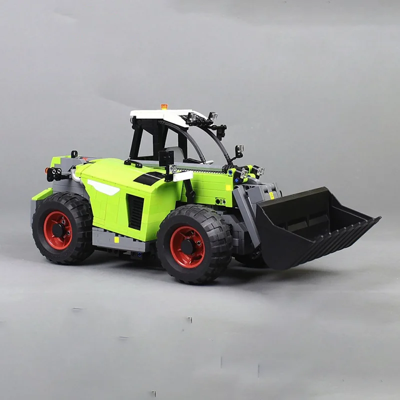 Фото 1408 деталей MOC CLAAS Scorpion 756 Техническая модель Конструктор Строительные блоки Подарок на Рождество Художественные кирпичики Подарок на день рождения 3D-конструктор №3