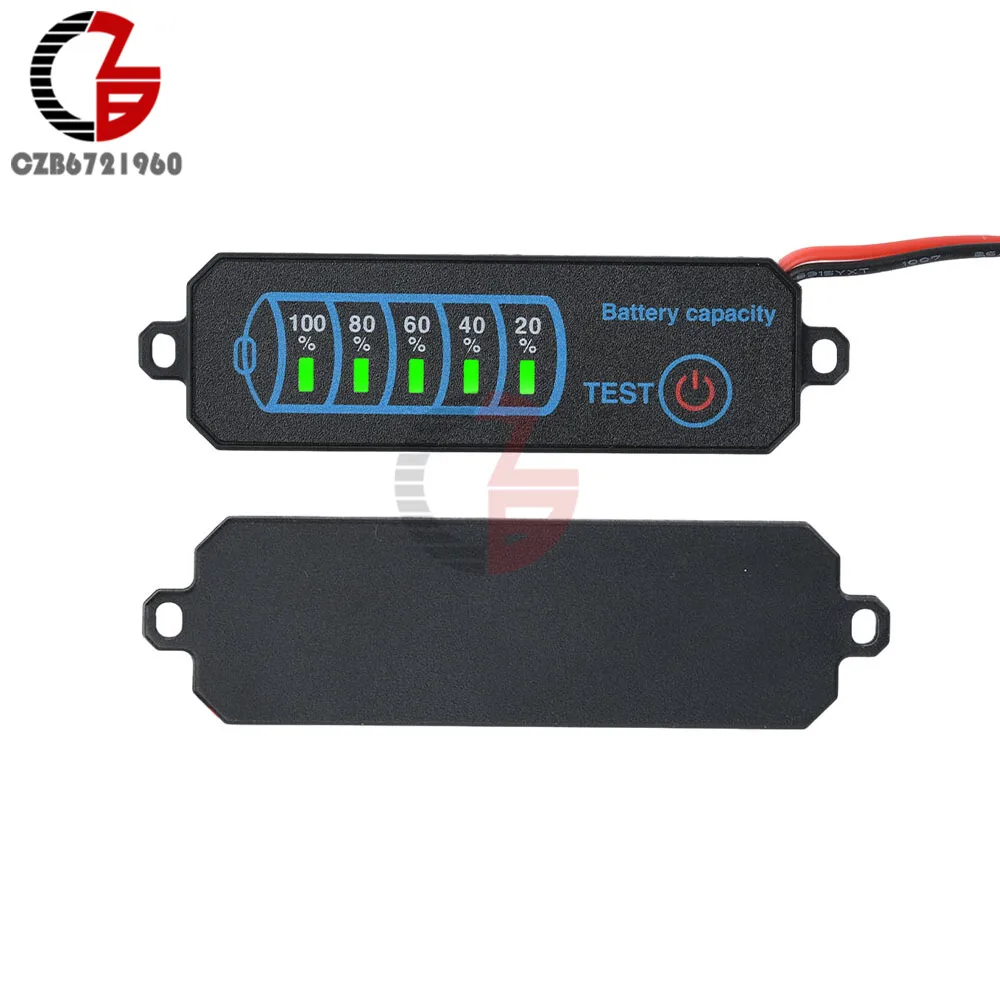 

Gaqqee 2-8S DC 5-30V Индикатор уровня заряда батареи