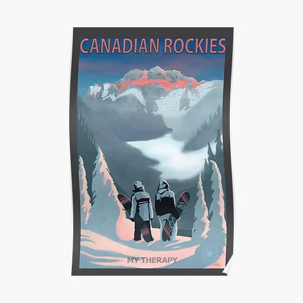 

Ретро Снежная доска терапия плакат Настенная роспись винтажная Живопись Домашний Декор комната смешная Печать Искусство Современная картина без рамки