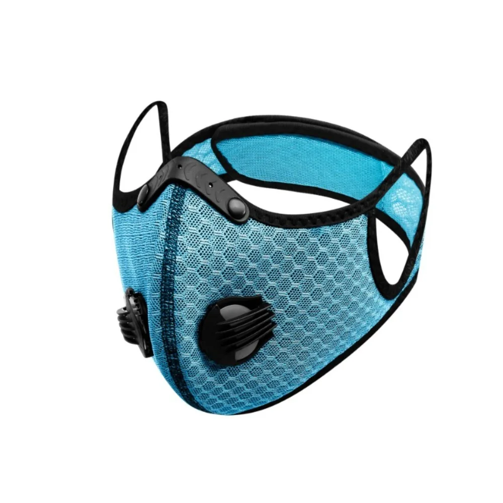 

Breathable Ergonomic Dust Mask Adjustable Anti-Dust Respirator Mask Reusable Nose Clamp Activated Carbon Filters Woodworking