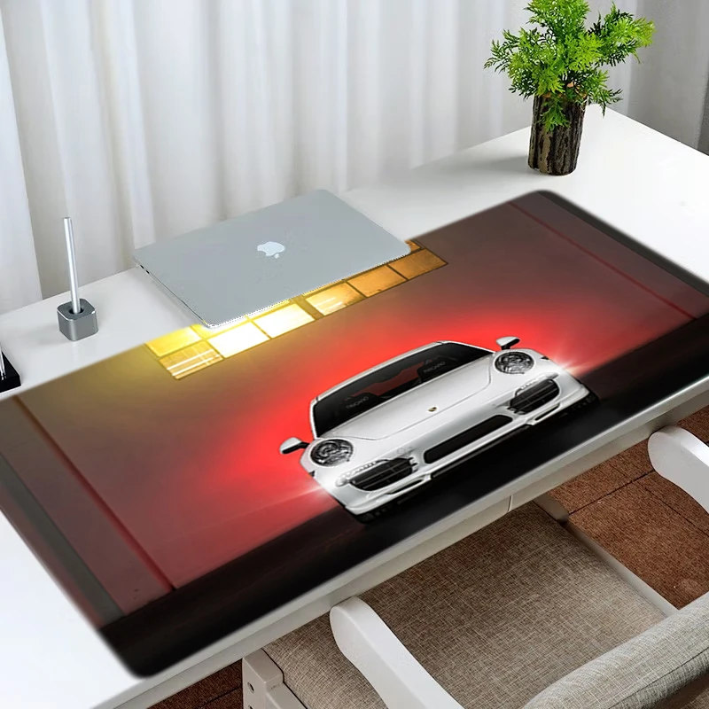 

Роскошный Коврик для мыши в спортивном автомобиле, коврик для игрового коврика, милый игровой коврик с клавиатурой, комплект для ПК Xxl, аксес...