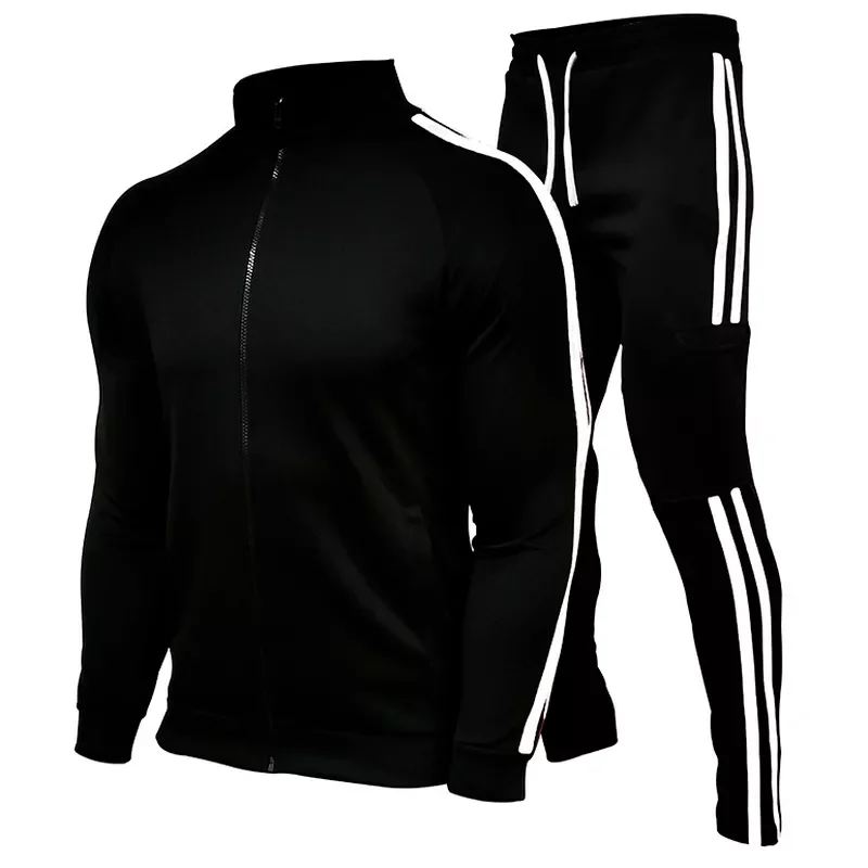 

Sets Two Piece Set Tracksuit Casual Zipper Jacke + Pants Harajuku Sport Suits Spring and Autumn Tracksuit Brand Sportswear