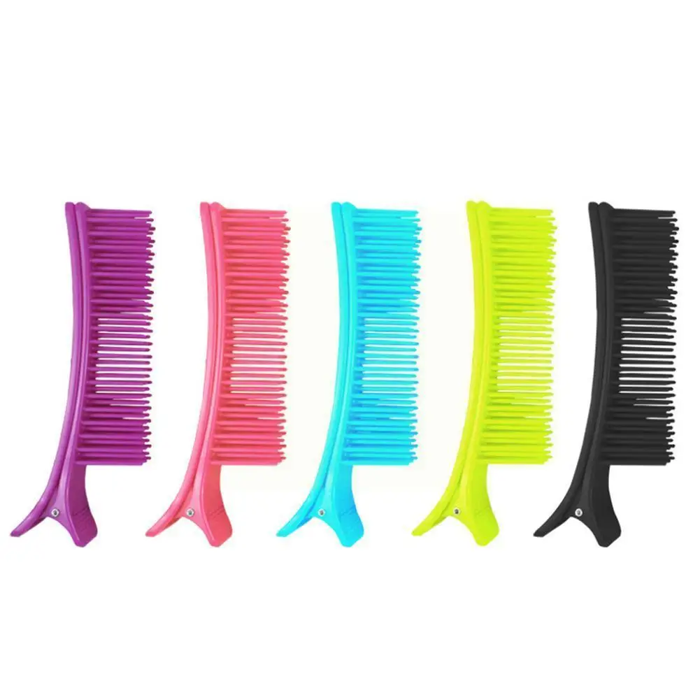 

Professional Ladies Salon Fixed Hair No Bend Hair Plastic Makeup Crease Hairclip Tool Clip No Hairdressing Styling Hair D3p7