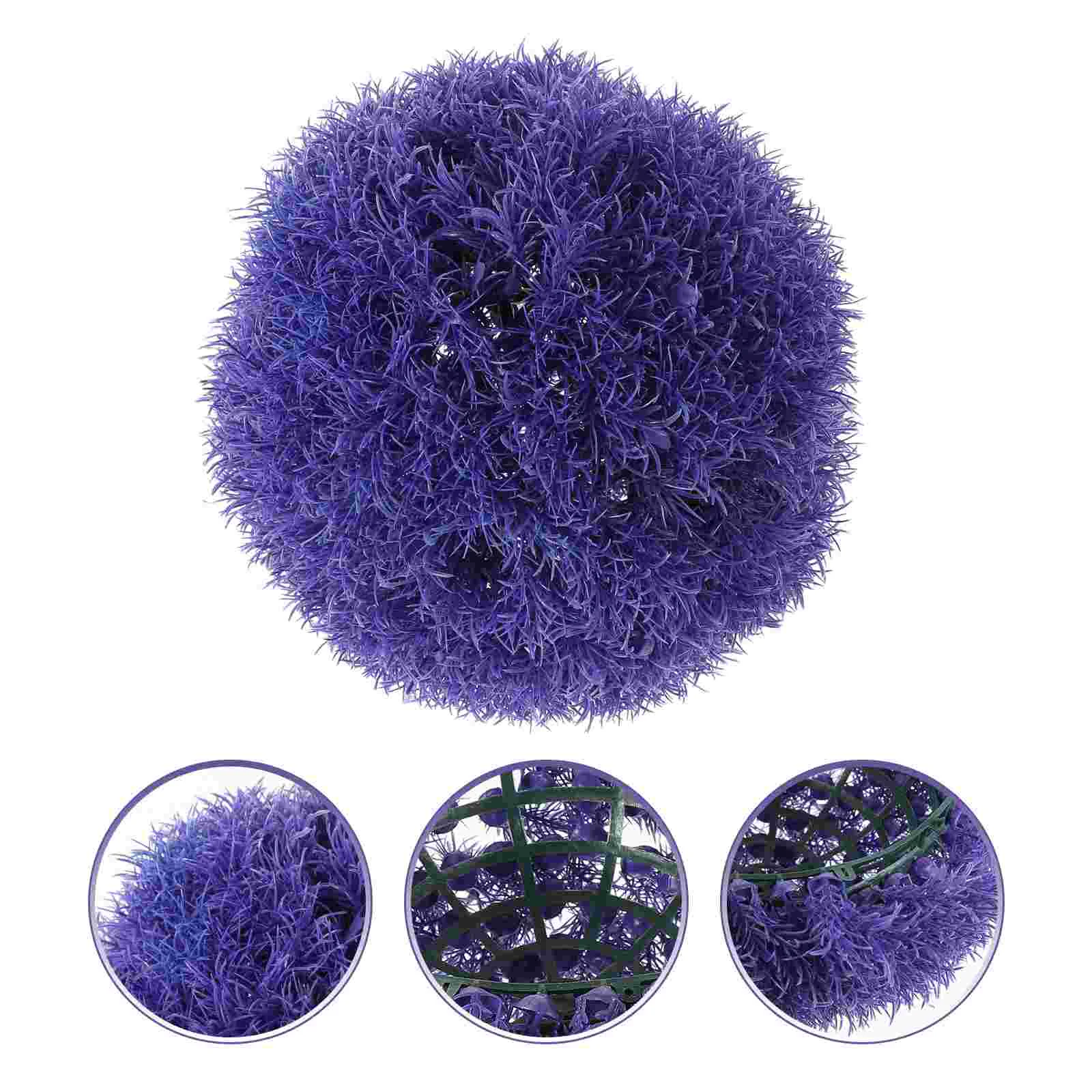 

Highly Simulation Grass Ball Outdoors Indoors Hanging Topiary Ball Plastic Ball