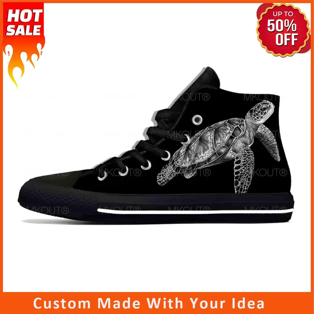 

Кроссовки мужские/женские из ткани с высоким верхом и 3D-принтом