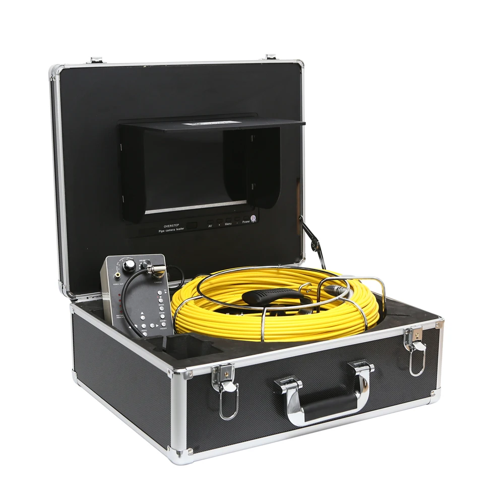 

512hz sonde transmitter locator endoscope underwater video system pipe wall inspection Sewer Camera kit with 10inch IPS monitor