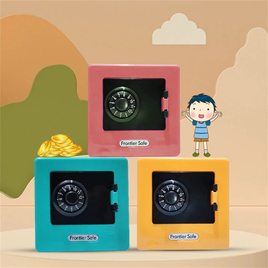 

Piggy Bank Password Money Box Cash Coins Saving BoxCoin Bank Toy with Password Small Cash Money Box Saving Machine for Kid