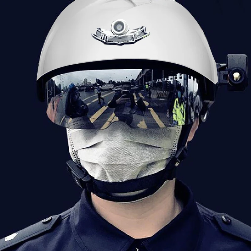 

Police secure wearable Infrared Thermal Imager Safety N901 Smart Helmets
