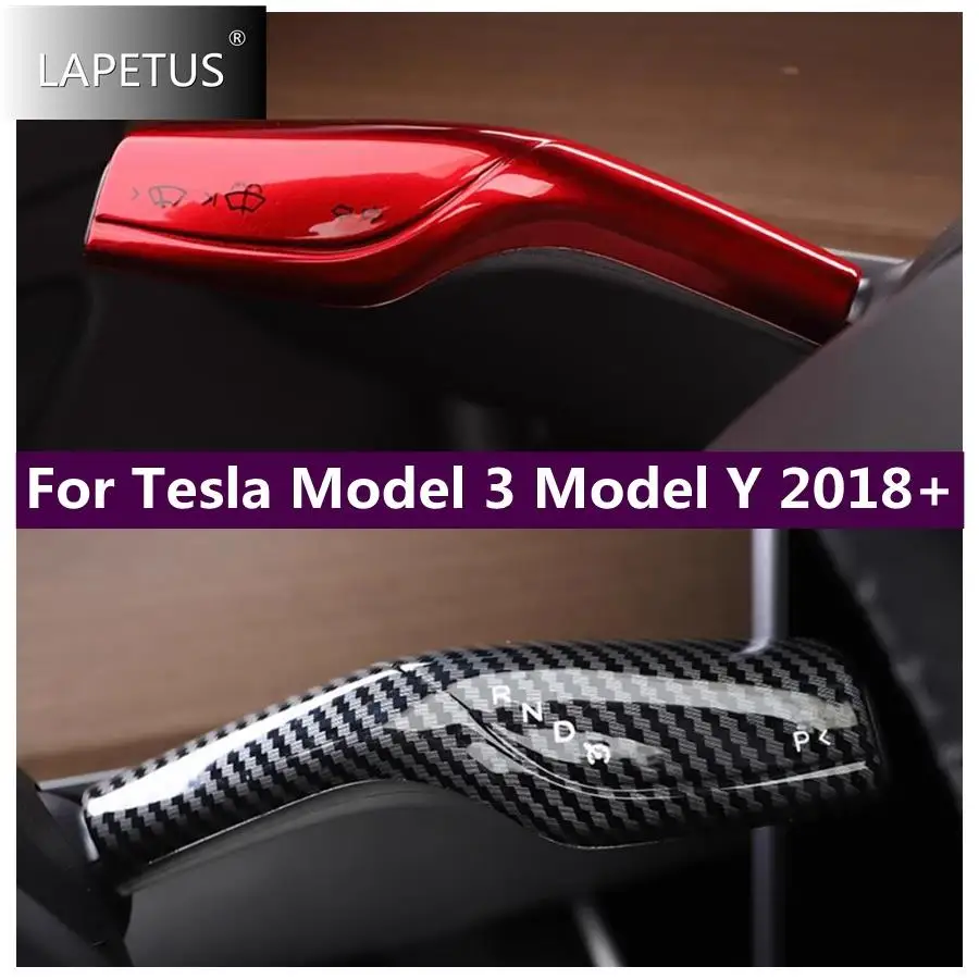 

Electrical Park Hand Brake Transmission Shift Gear Decoration Cover Trim Fit For Tesla Model 3 Model Y 2018 - 2023 Accessories