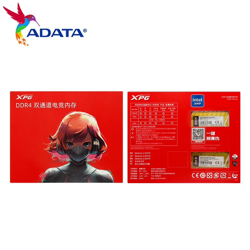 Память ADATA XPG Z1 для ПК оригинальная ОЗУ DDR4 3200 МГц 3600 8 ГБ 16 |