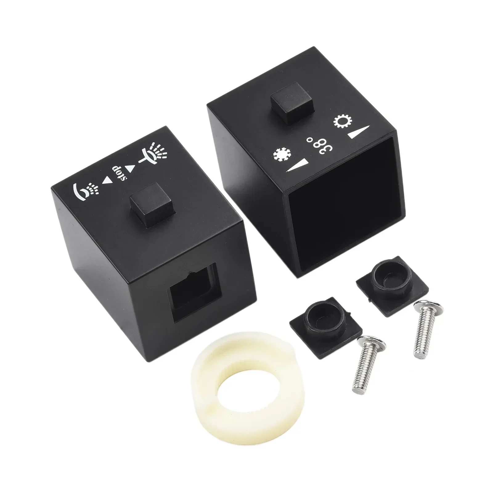 

1 пара квадратных FhgShower DgsTemperature DgsControl Sags, ручка, пластиковая термостатическая ручка, смеситель для ванны и душа, приспособление для ванной комнаты