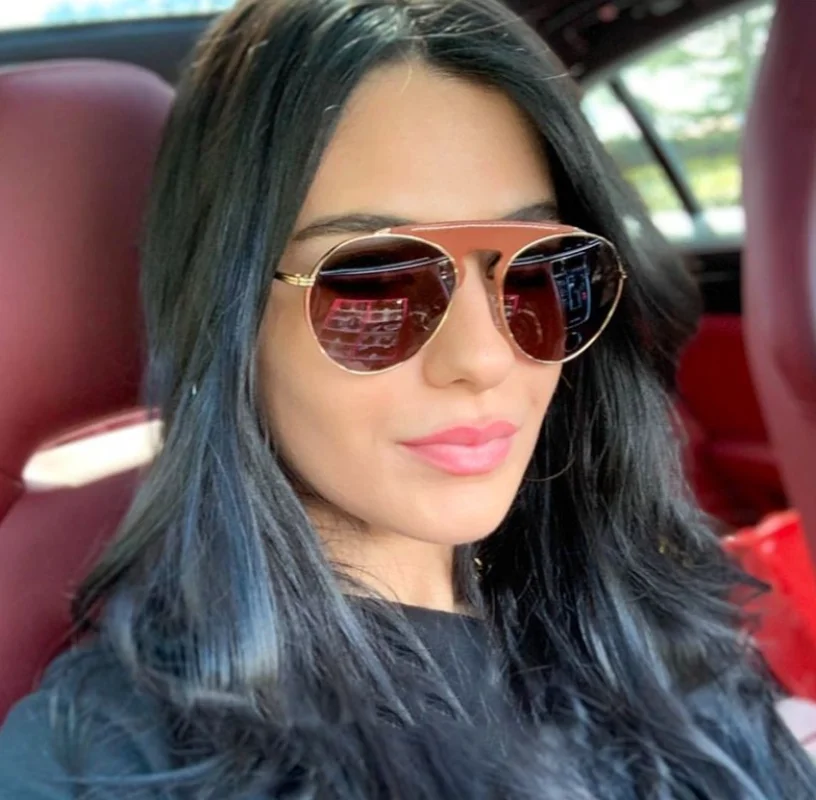 

Очки солнцезащитные женские в ретро стиле, брендовые дизайнерские квадратные винтажные зеркальные солнечные очки с металлической оправой, UV400