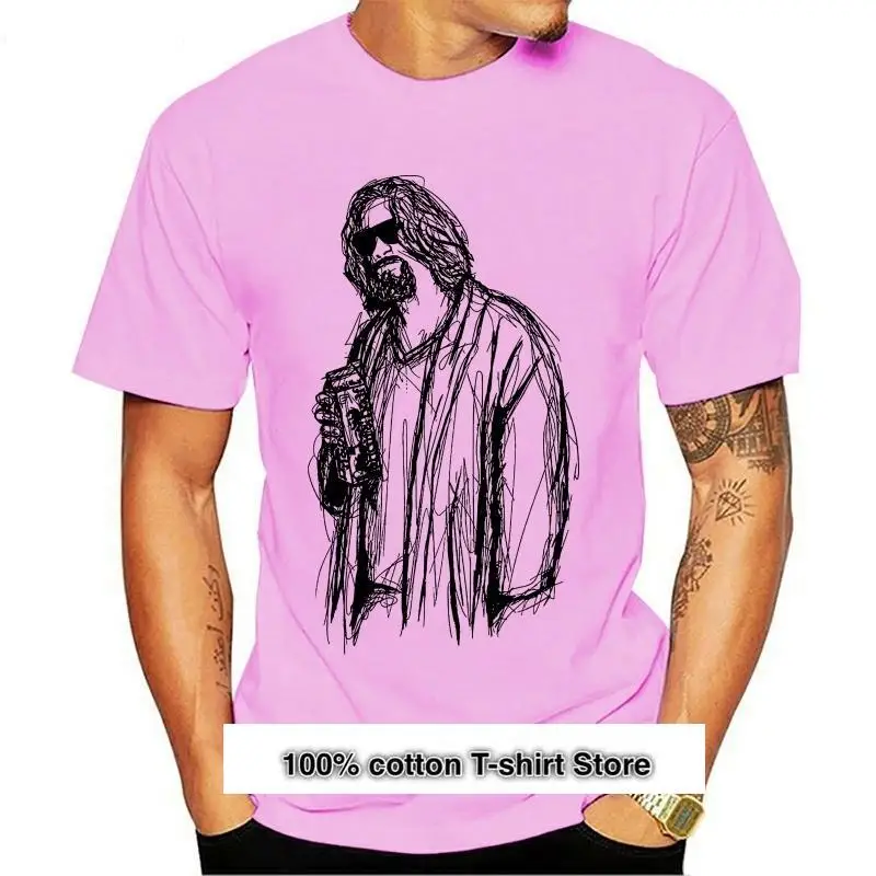 

Camiseta Grande de Lebowski, Jeff Bridges Art, para hombre, para mujer, todas las tallas Camiseta informal con estampado de moda