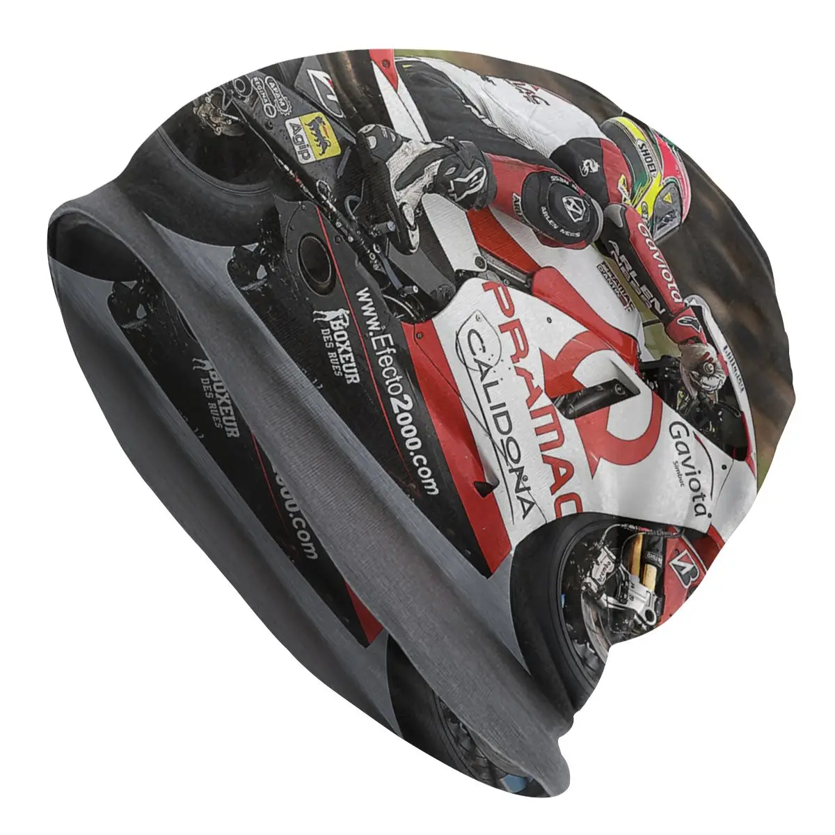 

Motorcycle Racing Bonnet Hats Knitting Hats Vintage Autumn Winter Outdoor Mobile Bike Skullies Beanies Hat Unisex Adult Warm Cap