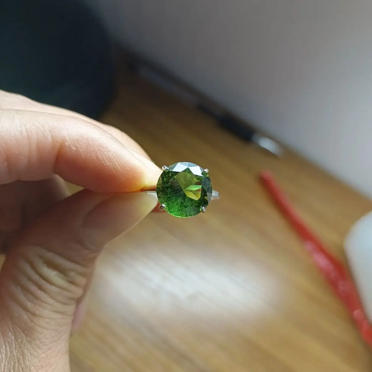 Турецкий Султанит из золота 18 карат