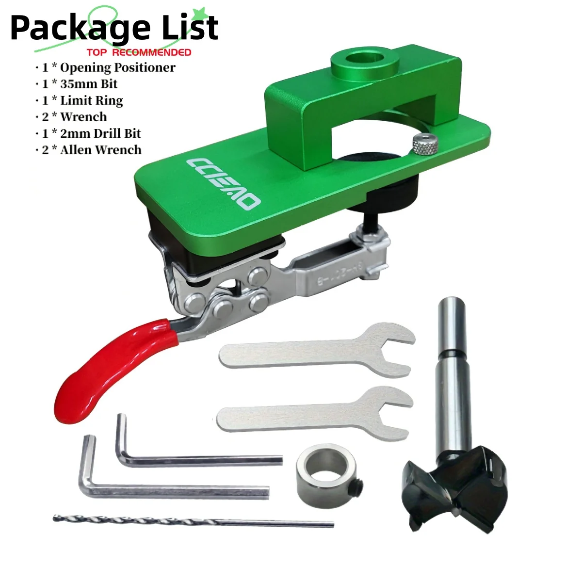 

Металлический шаблон для сверления отверстий под скрытые петли W-Rapid Clamp