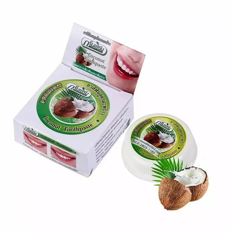 

Tooth Powder Coconut Flavor Toothpaste Whitening Cleansing Remove Toothstone Smoked Stains Antibacterial Tooth Paste