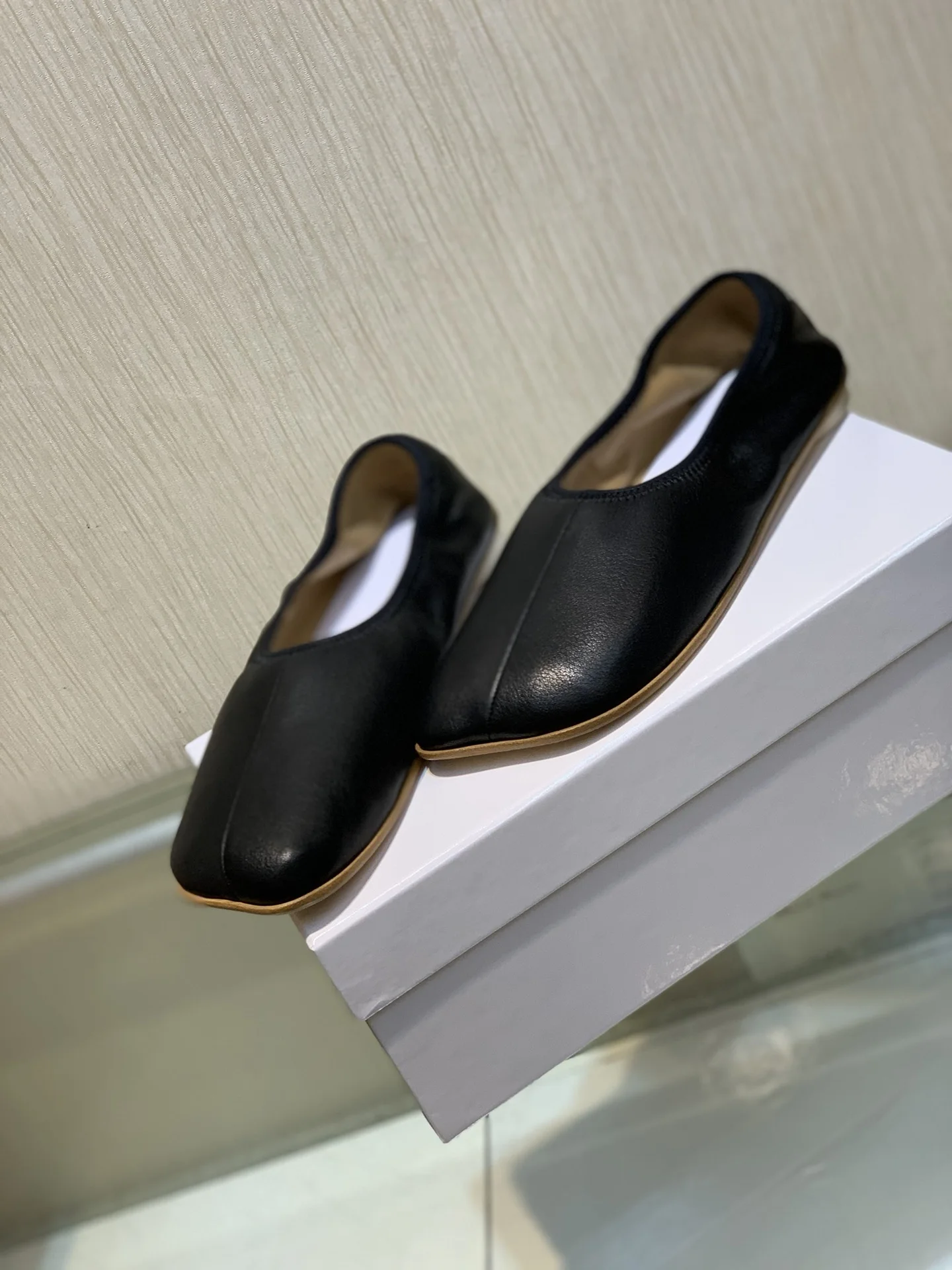 Women Shoes Square Toe Dancing Shoes Fashion Black Oeing 8882304111434