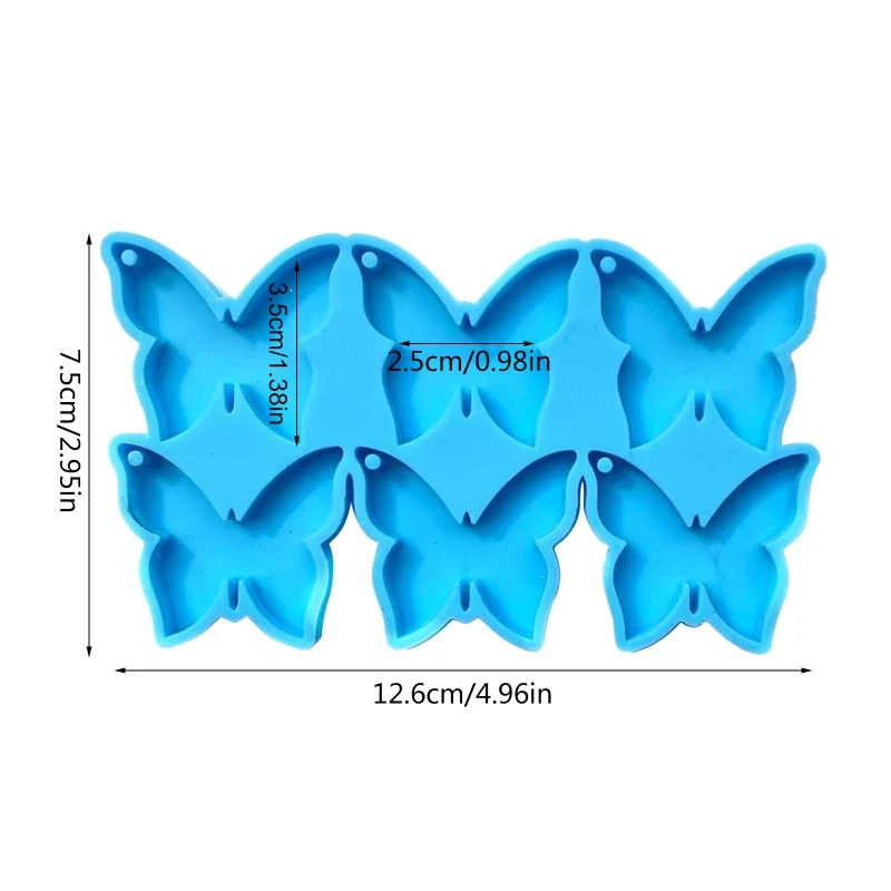 Комбинированная форма для сережек в форме бабочки ювелирных изделий из