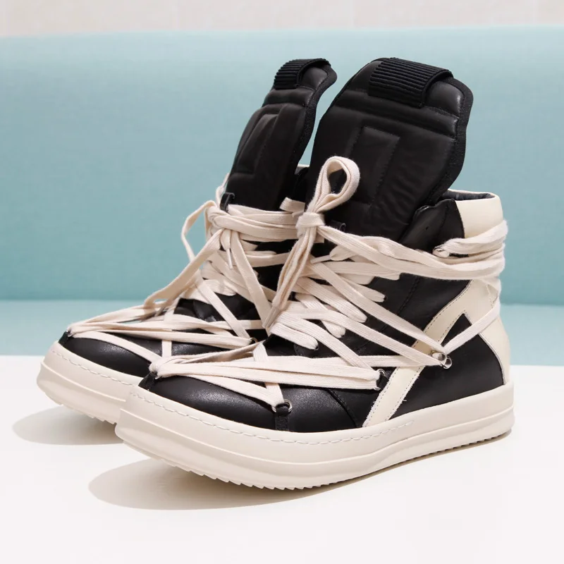 

RICK Original Shoes Rric Owens Women's Sneakers Men's Sneakers Shoes Men's Casual Shoes Streetwear Boots High Street Men Shoe