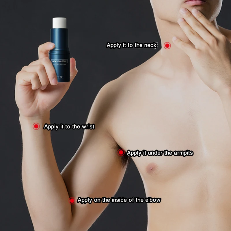 Fanzhen Мужские твердые духи одеколона Легкий и свежий аромат Портативная палочка для универсального использования для удобства в дороге (art.: 3920d44d1da4b) - 3920d44d1da4b