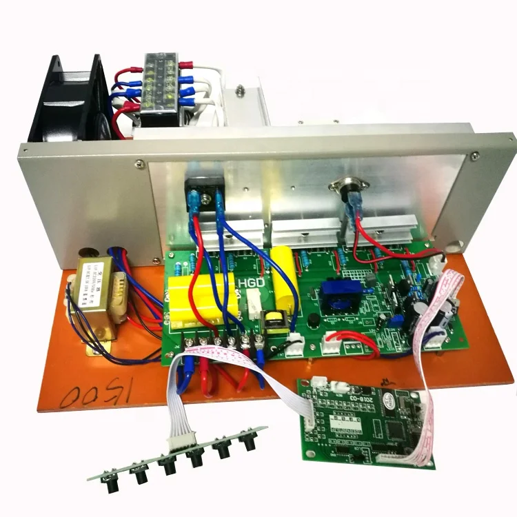 

17-135khz 1200w Cleaning Generator For Drive Transducer