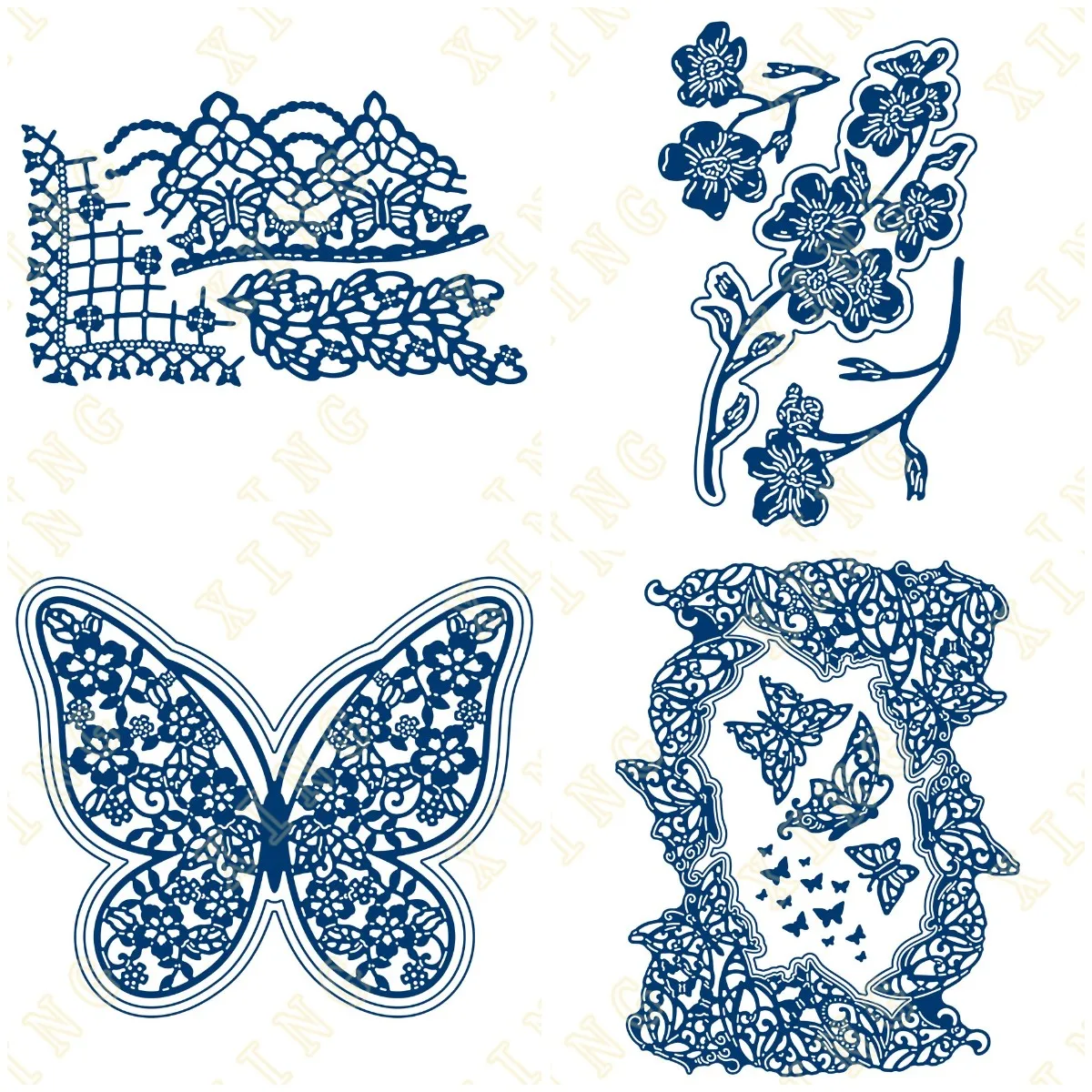 

Butterfly Bliss Collection Metal Cutting Die Scrapbook Embossed Paper Card Album Craft Template Cut Die Stencils New for 2022