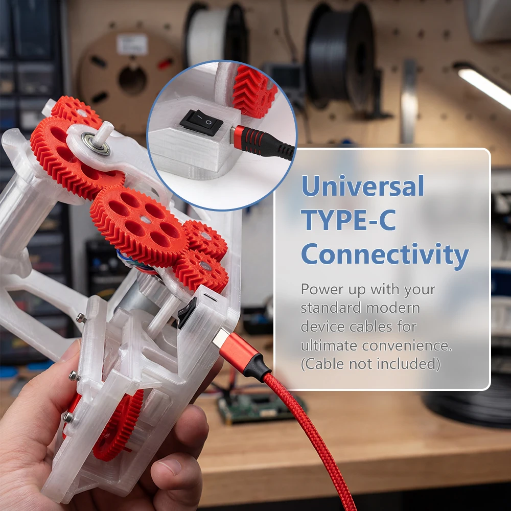 Универсальный инструмент для намотки 3D-филамента (PLA, PETG, ABS) – Органайзер для перемотки расходных материалов для 3D-печати для мастерских и DIY-проектов (art.: 3920dbd8a9cb9) - 3920dbd8a9cb9