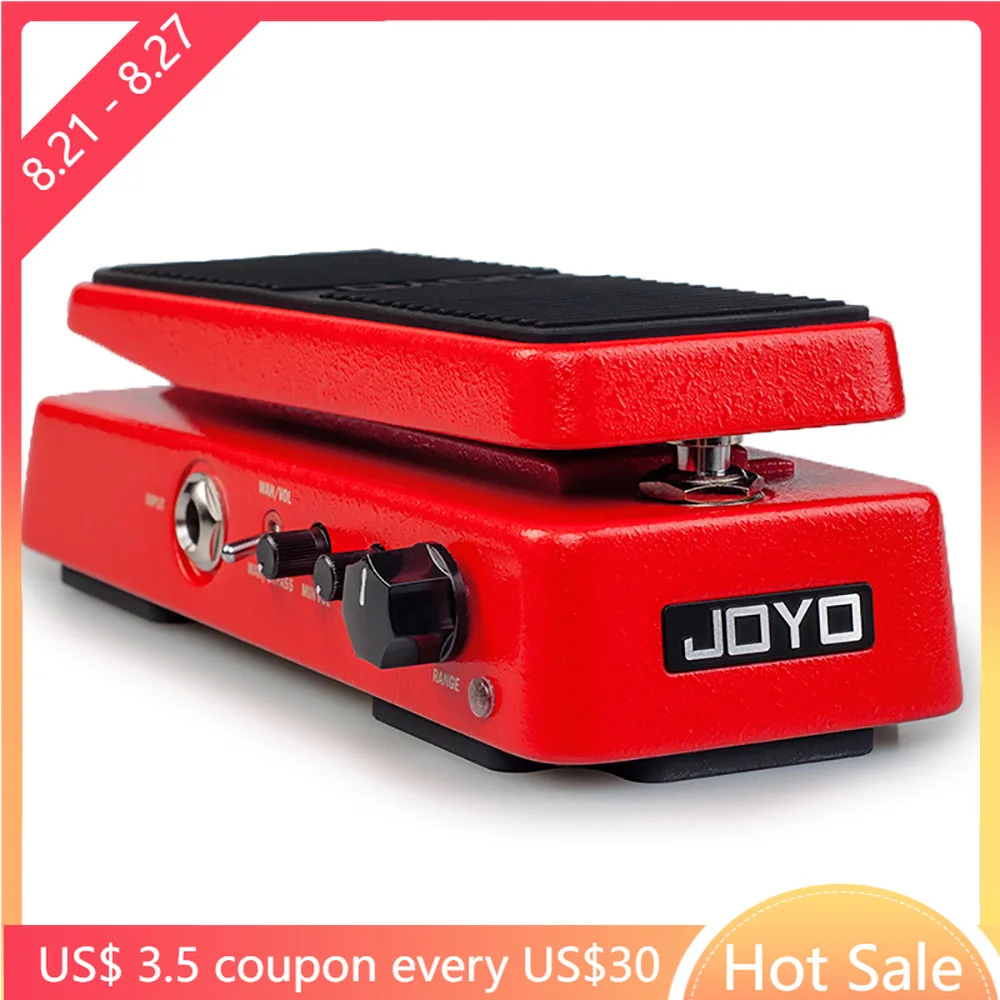 

Mini Classic WAH Guitar Pedal Portable Volume Effect Pedal For Electric Guitar Wah Sound TrueBypas Guitar Parts & Accessories