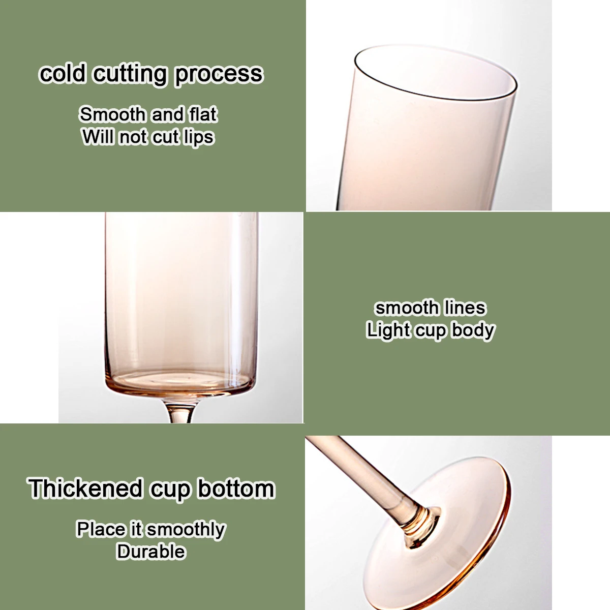 (Логотип может быть выгравирован) Хрустальный бокал объемом 180/320/450 мл янтарный