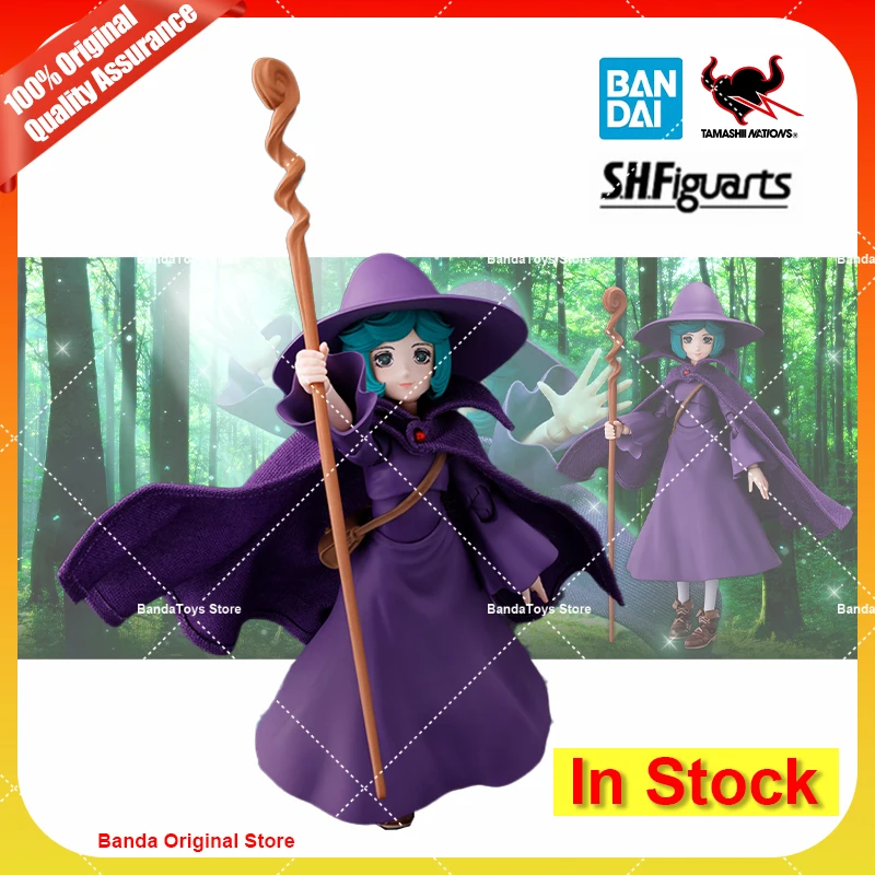 100% Оригинальные фигурки Bandai S.H. Фигуртс Shf Berserk Schierke 12 см Аниме Коллекция фигурок
