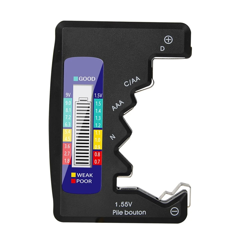 

ANENG Digital Lithium Battery Capacity Tester Universal Test Checkered Load Analyzer Display Check AAA AA Button Cell