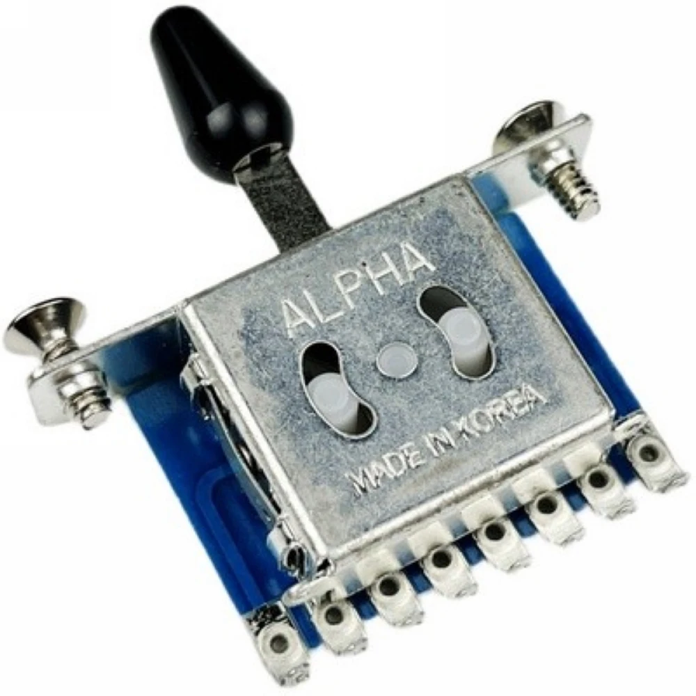

Alpha 3-way 5-way Electric Guitar Pickup Selector Switch Giutar Parts