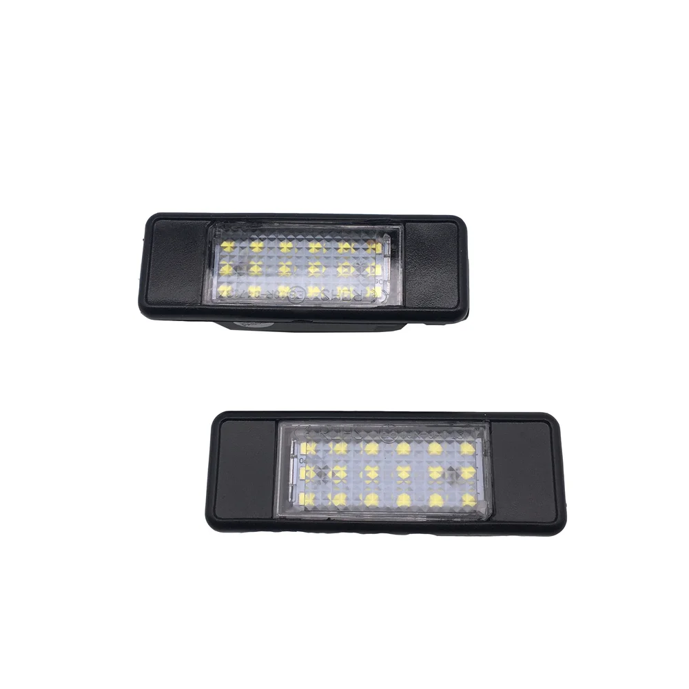 2X 18 LED SMD License Number Plate Light Lamp 6000K 9682403680 for Peugeot 106 207 307 308 For CITROEN C3 C4 C5 C6 C8