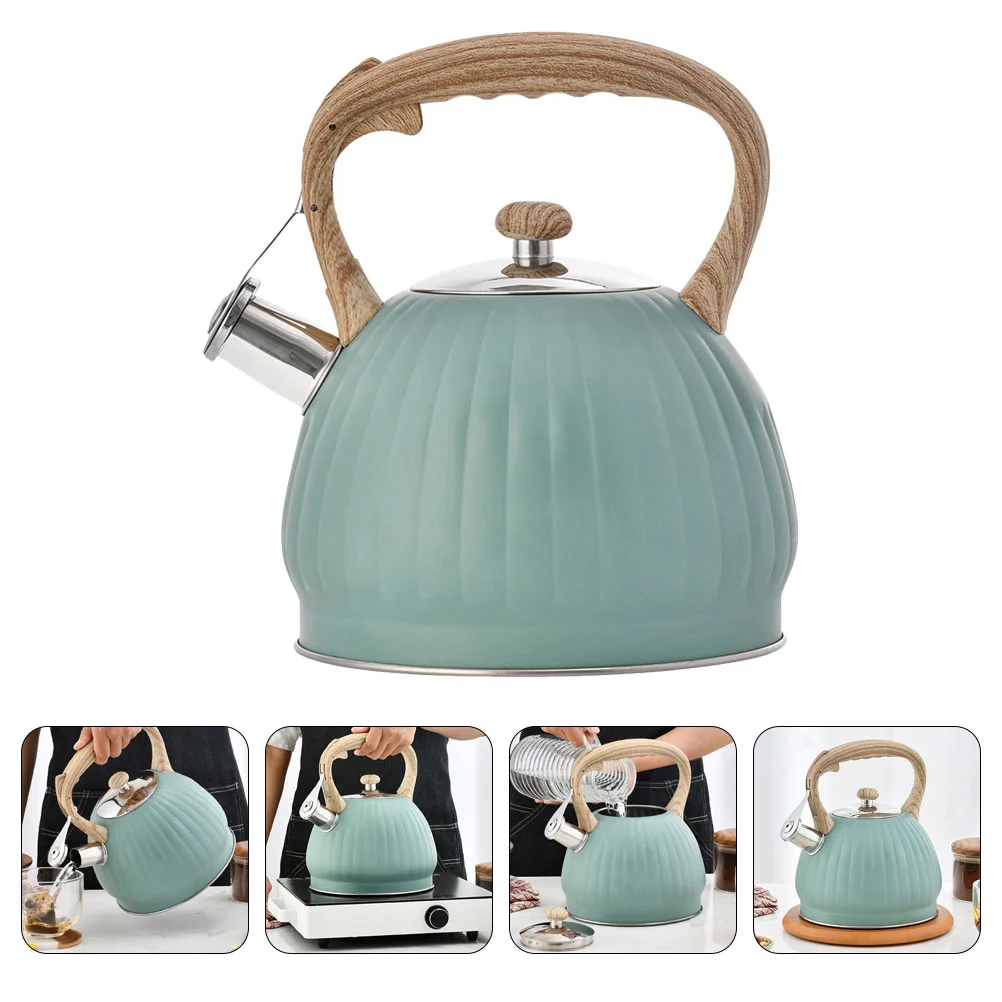 

Чайный чайник со свистком, бытовой домашний чайник для чая, кухонный чайник для чая, чайник для чайного дома, кухонный чайник