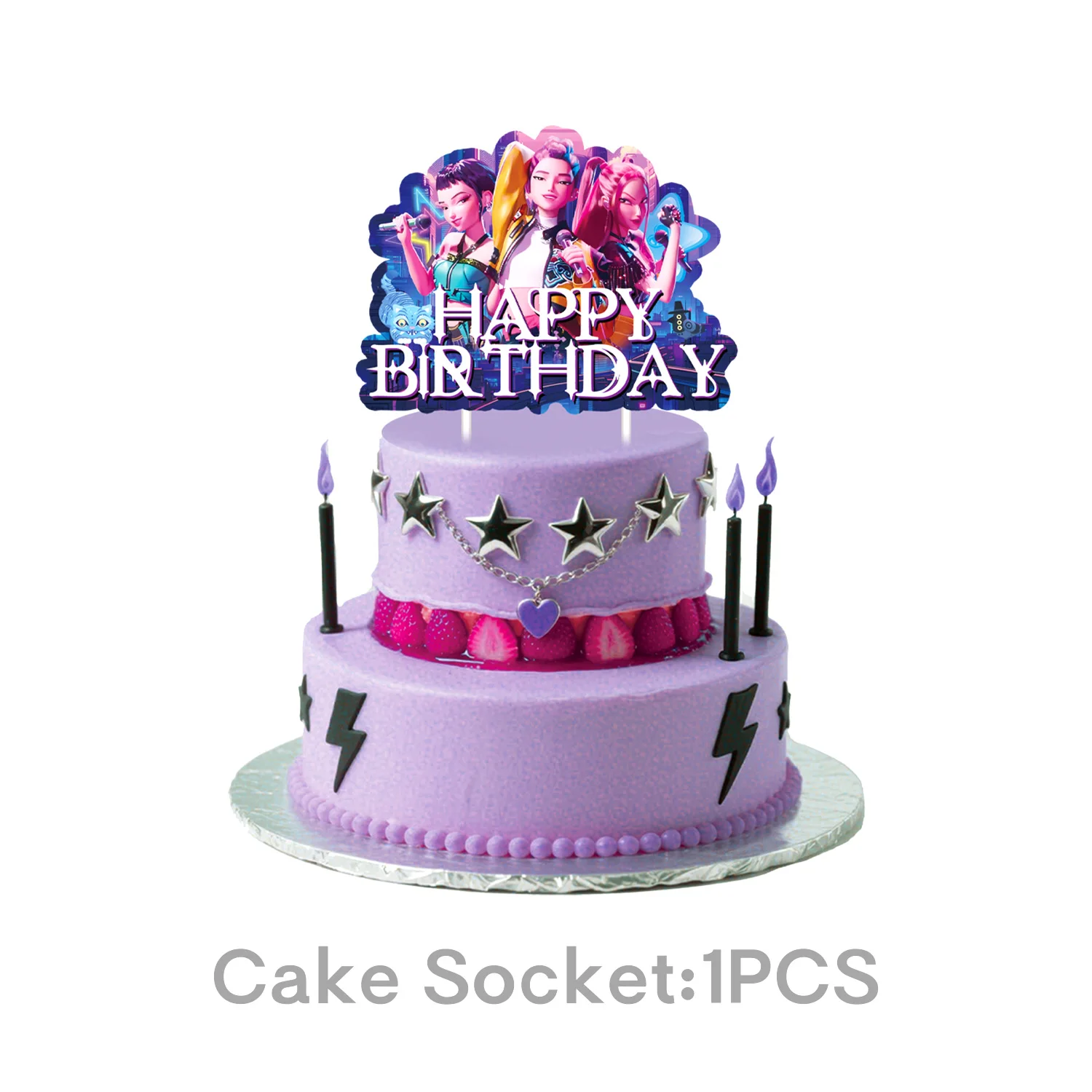 

Топпер для торта «Охотники на демонов»