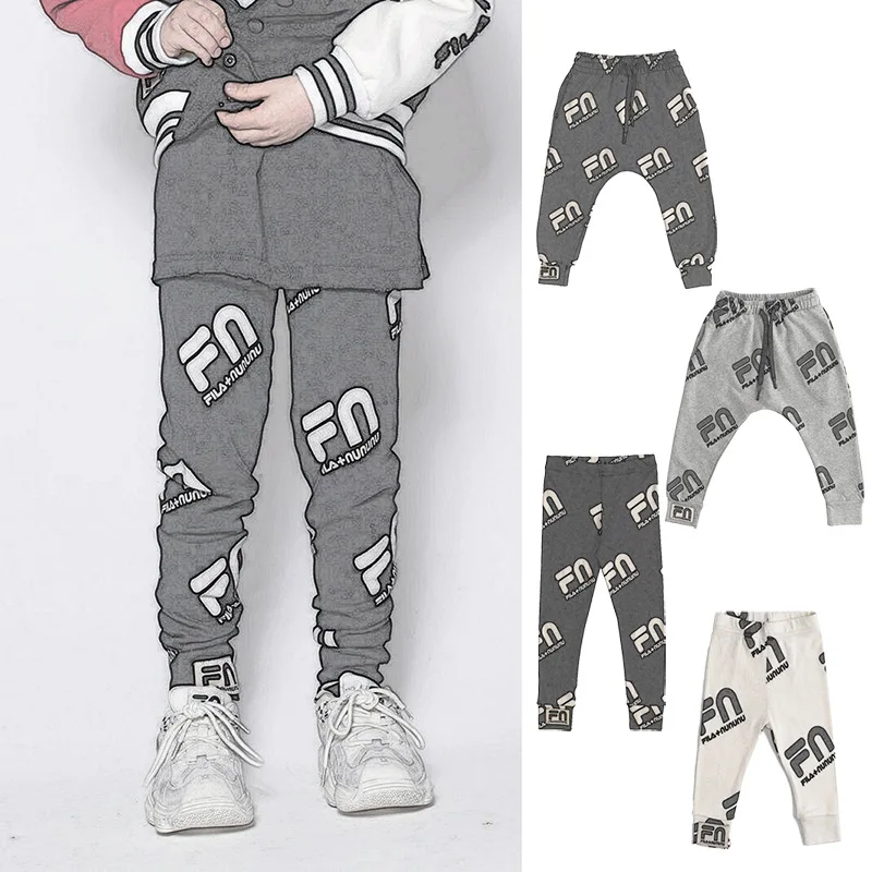

2022nu children's trousers printed trousers