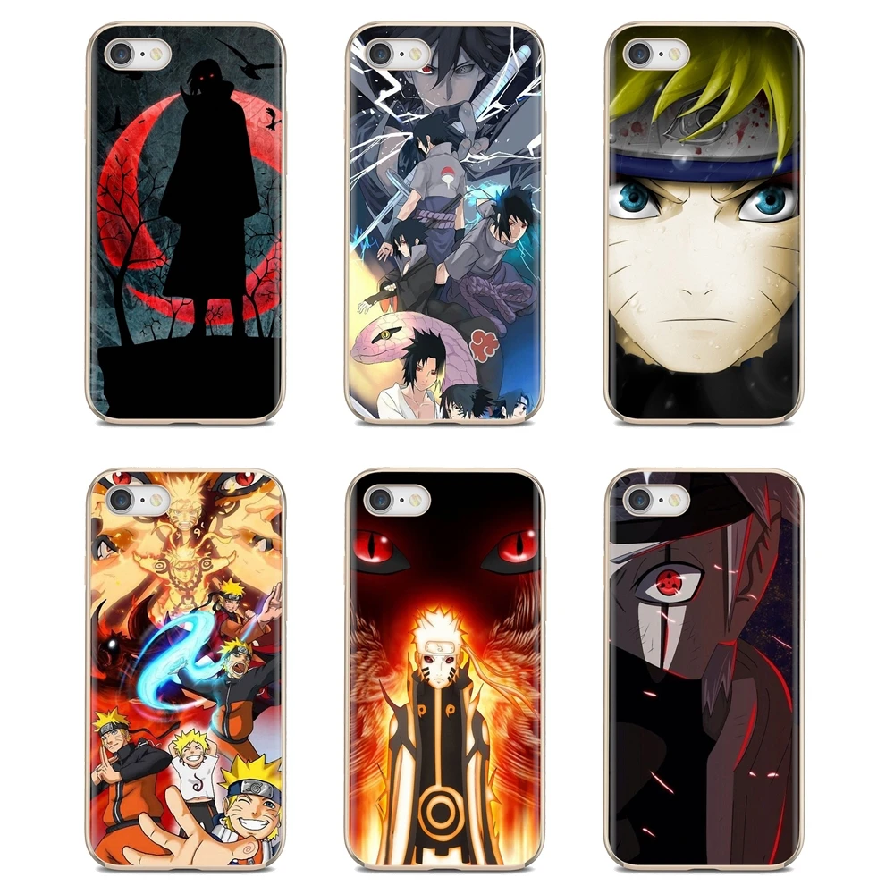 

For iPhone 10 11 12 13 Mini Pro 4S 5S SE 5C 6 6S 7 8 X XR XS Plus Max 2020 Soft Cover Sasuke Naruto Uchiha