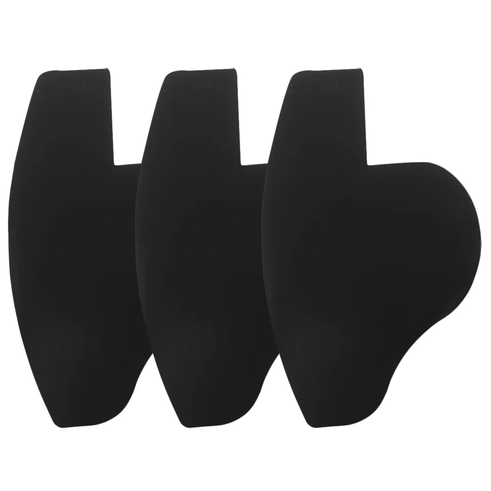 

3pcs Men Beard Templates Beard Shaping Tool Hairline Design Card for Hair Fiber Spray