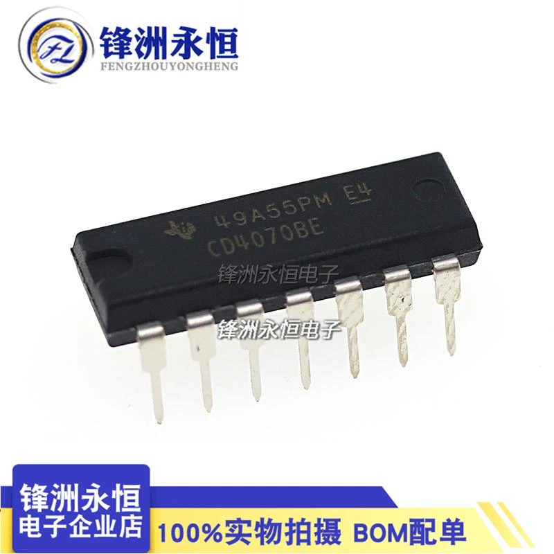 

Упаковка mailCD4070BE DIP-14 CD4070 10 шт.