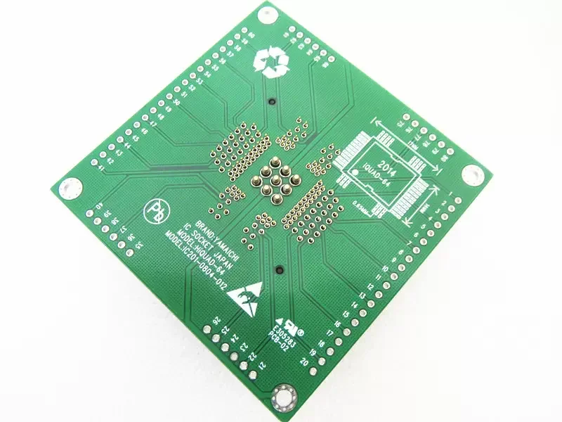 Opentop HiQUAD64 QFP64 L9779 Тестовый блок Блок для сжигания программирования IC старения