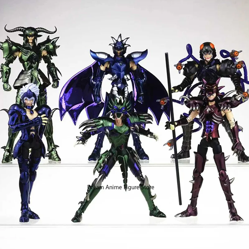 Фото Фигурки рыцарей Зодиака Saint Seiya EX: Юма, Ниобе, Флегиас, Кондон, Чэшир, Реми, ЛС Хадес, Гост №1