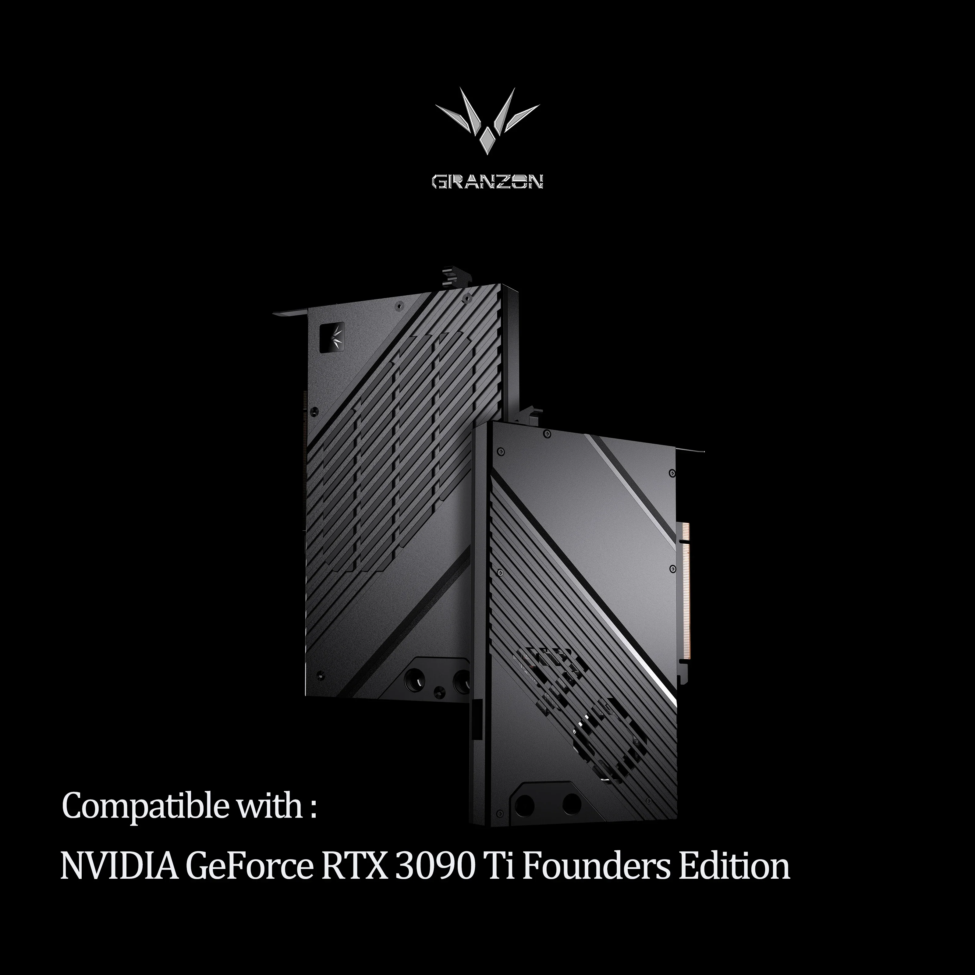Фото Блок графического процессора Granzon GBN-RTX3090TIFE для NVIDIA RTX 3090TI Founders Edition, видеокарта с водяным охлаждением/видеокарта/плотные водные пути №2